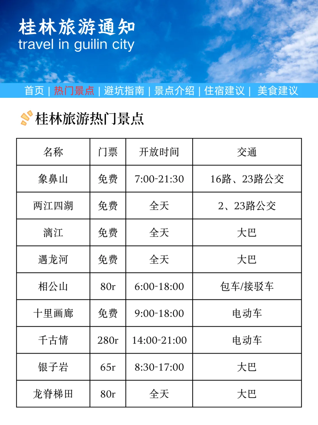 刚发布的桂林旅游通知❗幸好出发前看到了