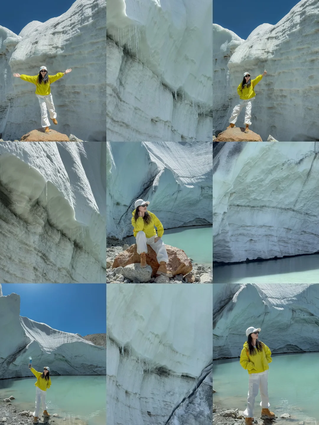 触摸亿万年的寒冷❄️慕士塔格峰4号冰川