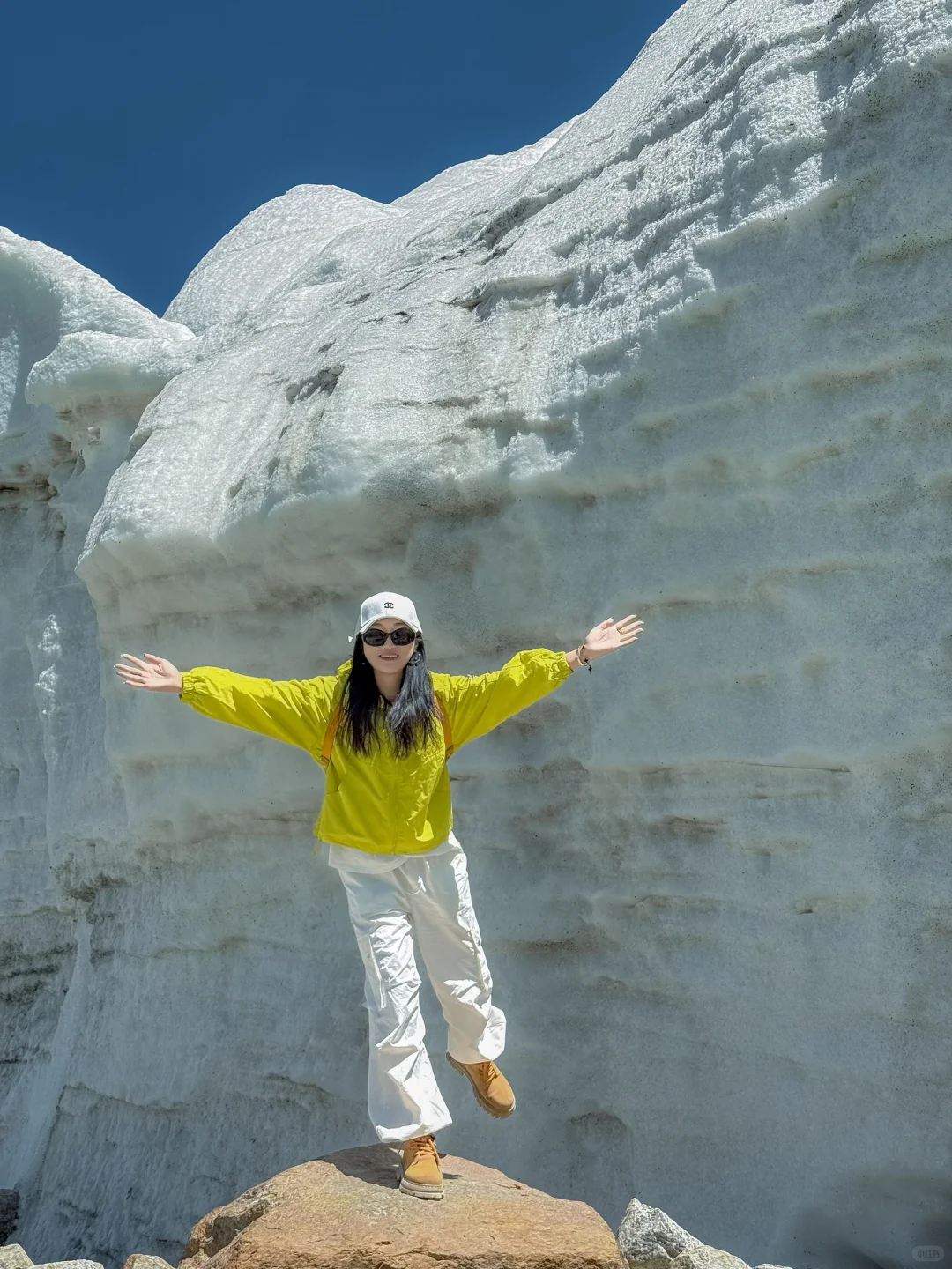 触摸亿万年的寒冷❄️慕士塔格峰4号冰川