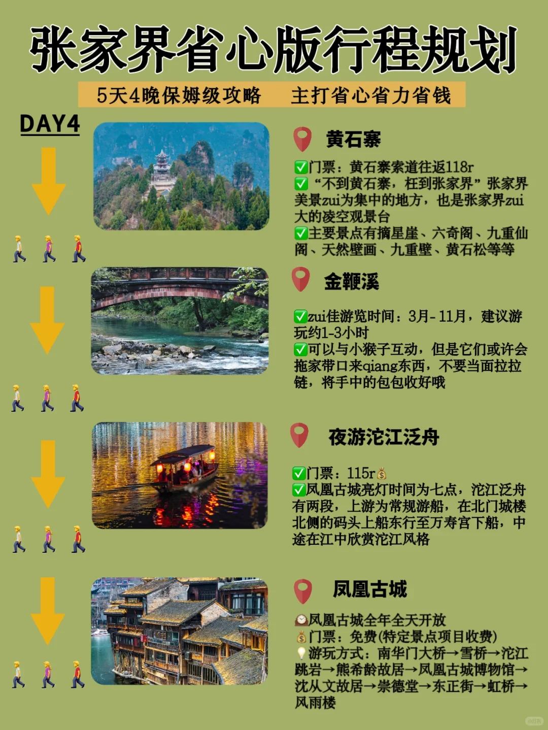 带父母去还得是张家界😘玩的累不了一点！