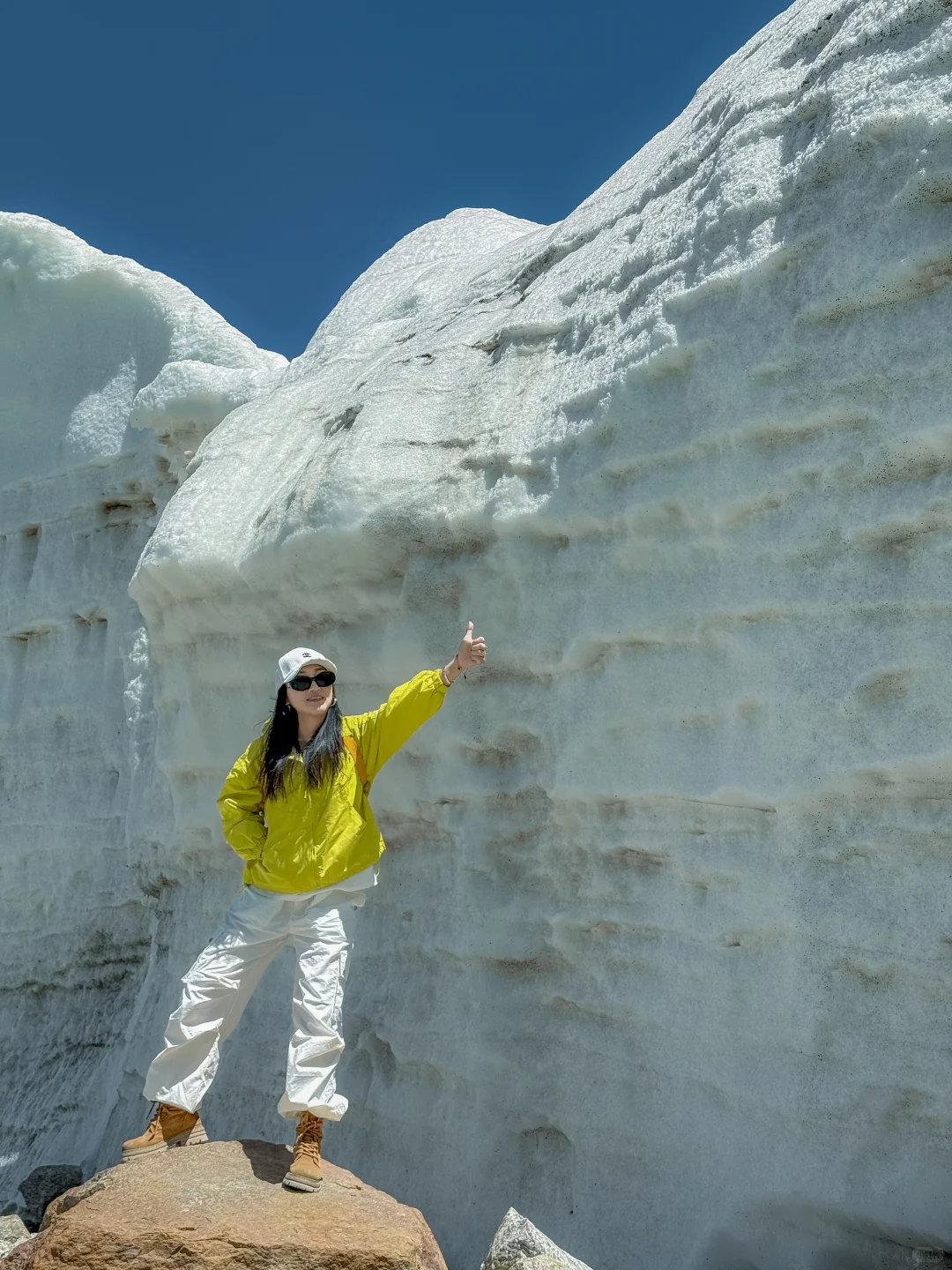 触摸亿万年的寒冷❄️慕士塔格峰4号冰川