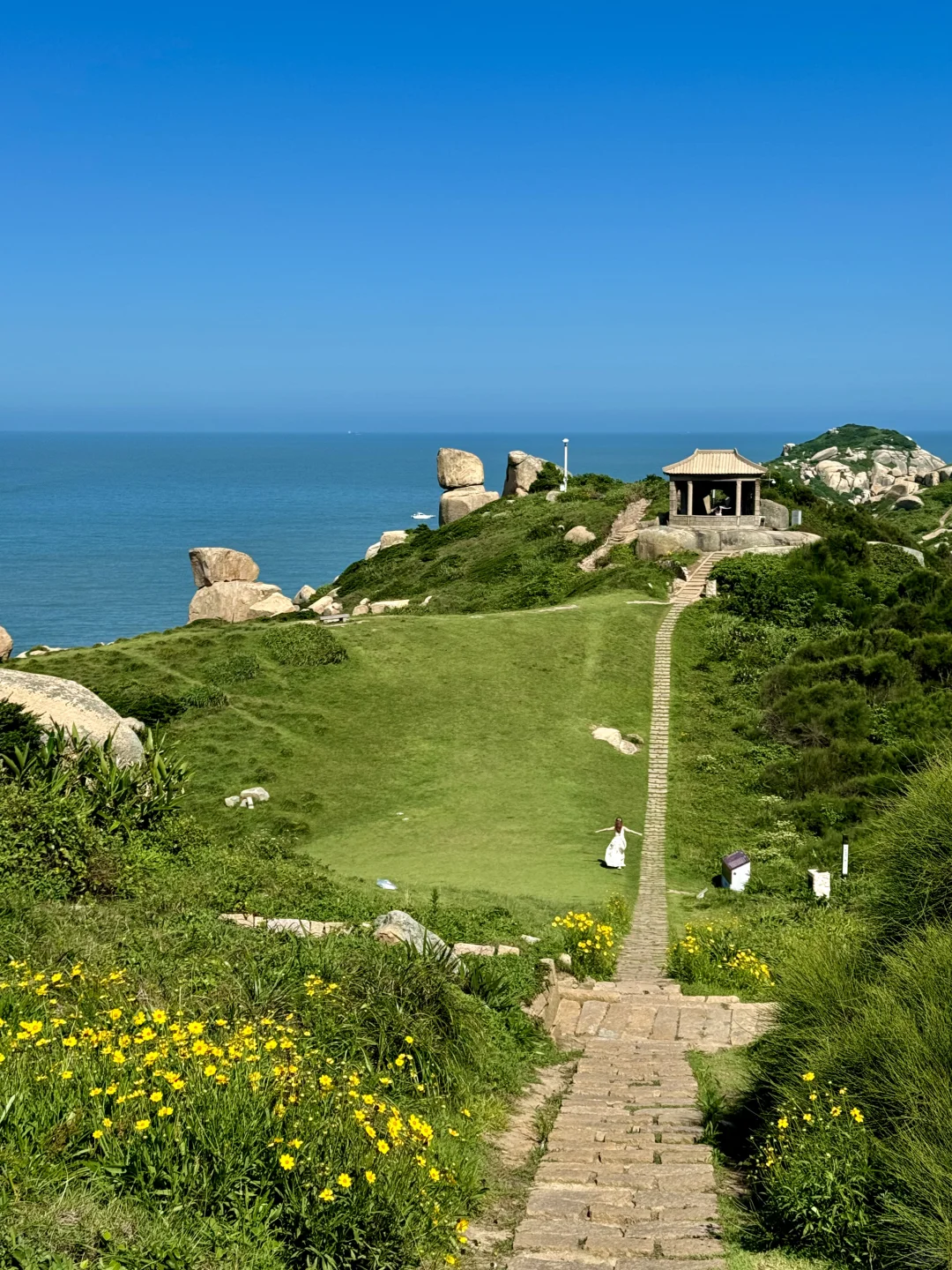 晴天的南麂岛太美了,独享整座岛!