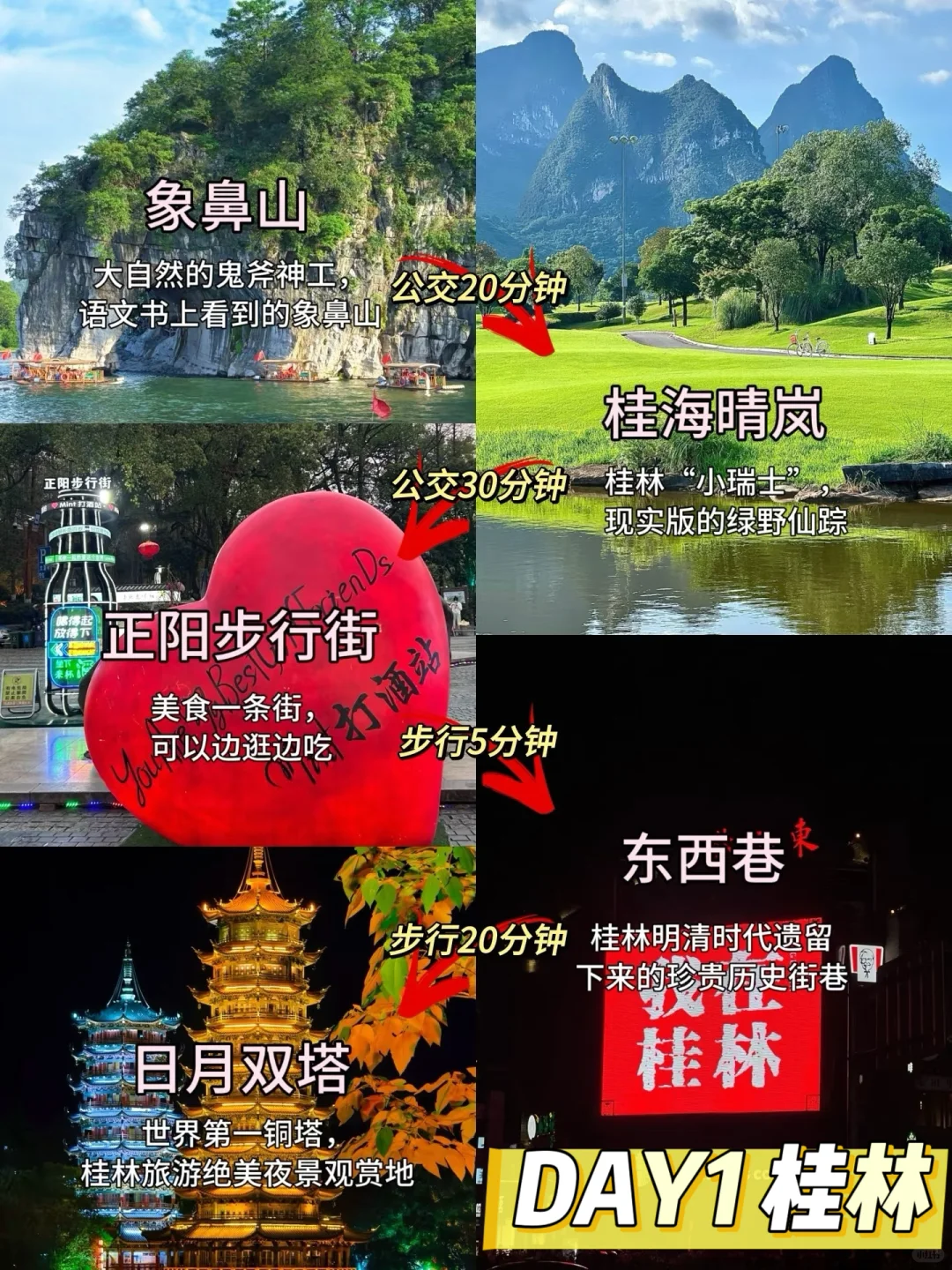 J人做的桂林游玩攻略已经next level🚀快看