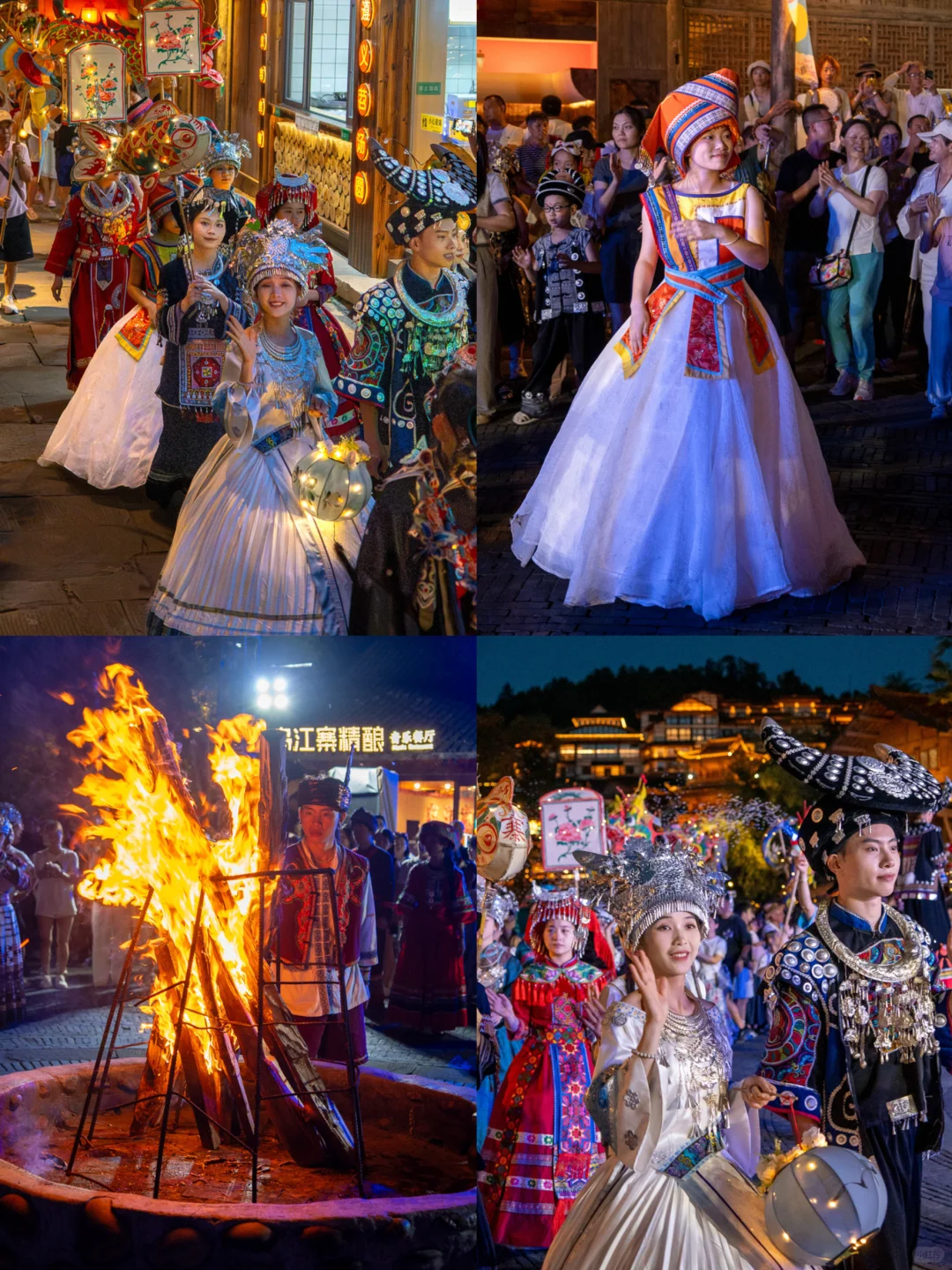 不愧是《国家地理》推荐的寨子，夜景太绝了