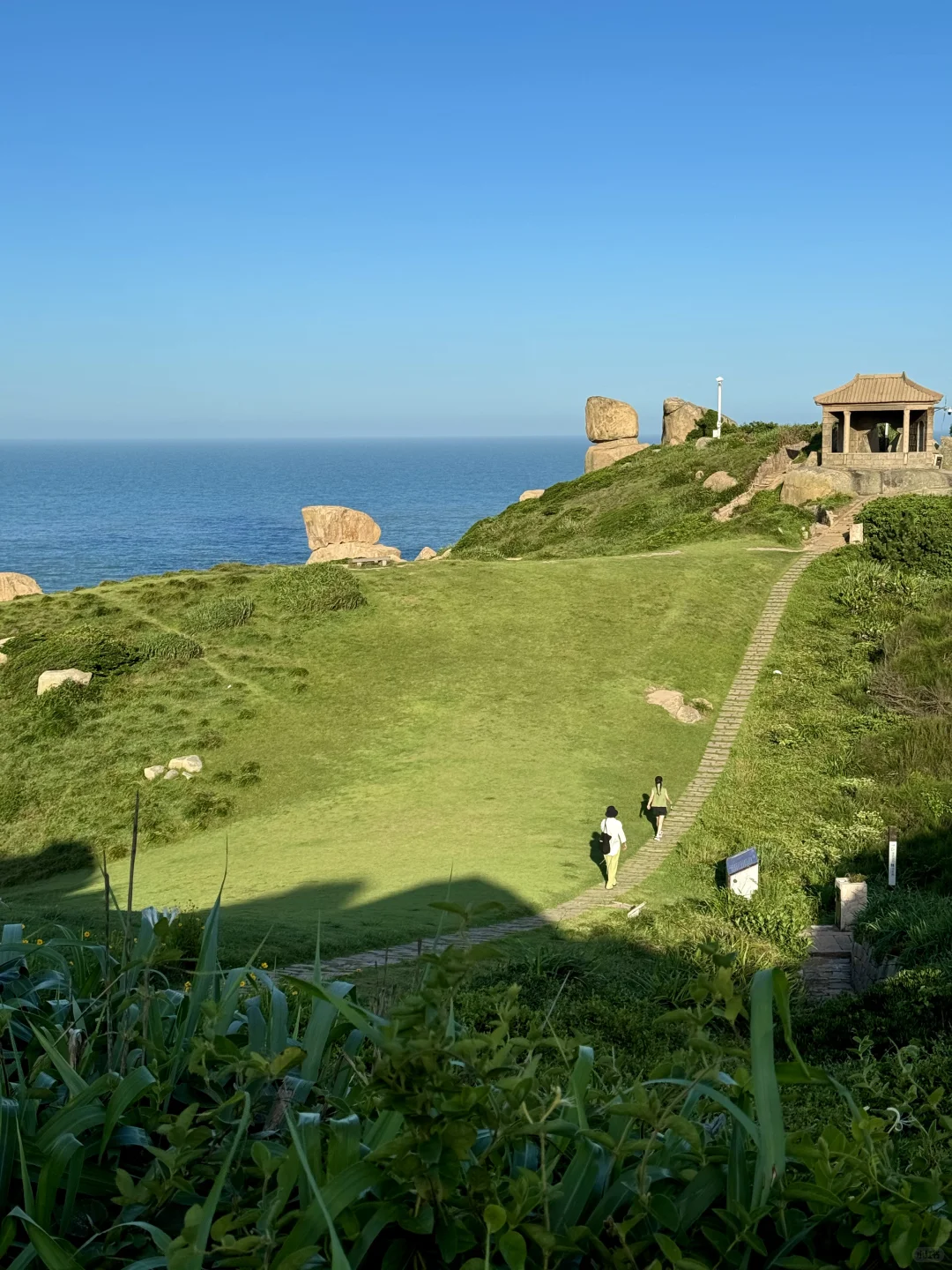 晴天的南麂岛太美了,独享整座岛!
