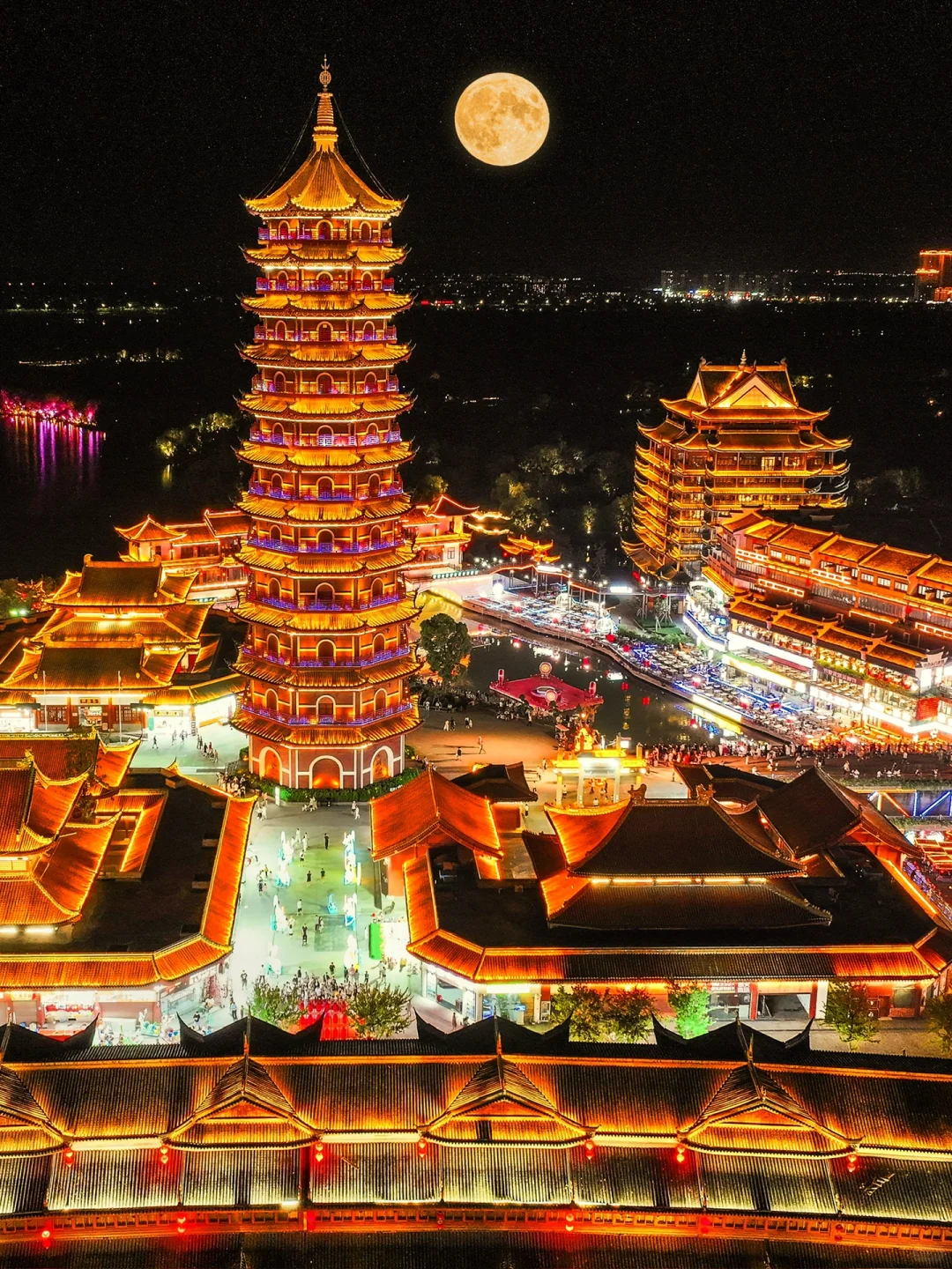 天呐,湖州这个古镇震撼演出也太多了吧‼️