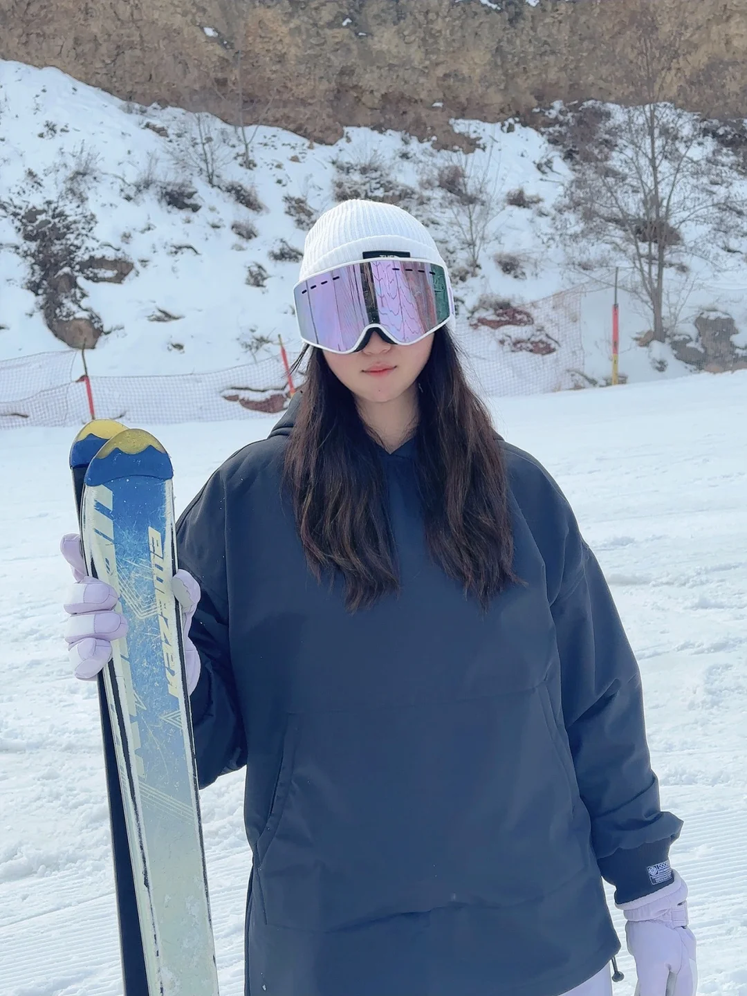 好美，好爽，好冷