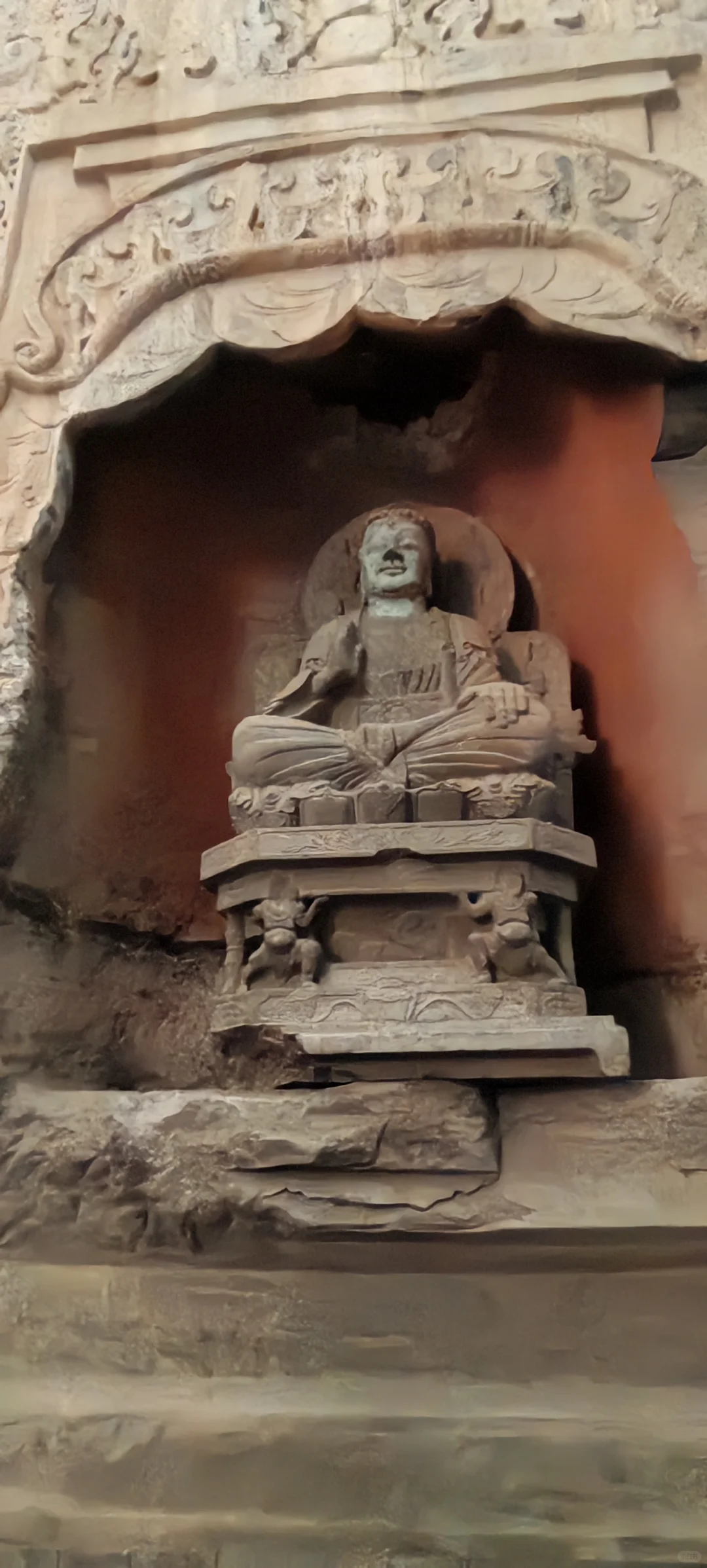 邯郸北响堂寺 千年塑像，历史回荡