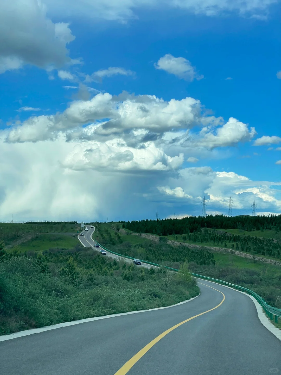 张北草原天路没白跑一趟