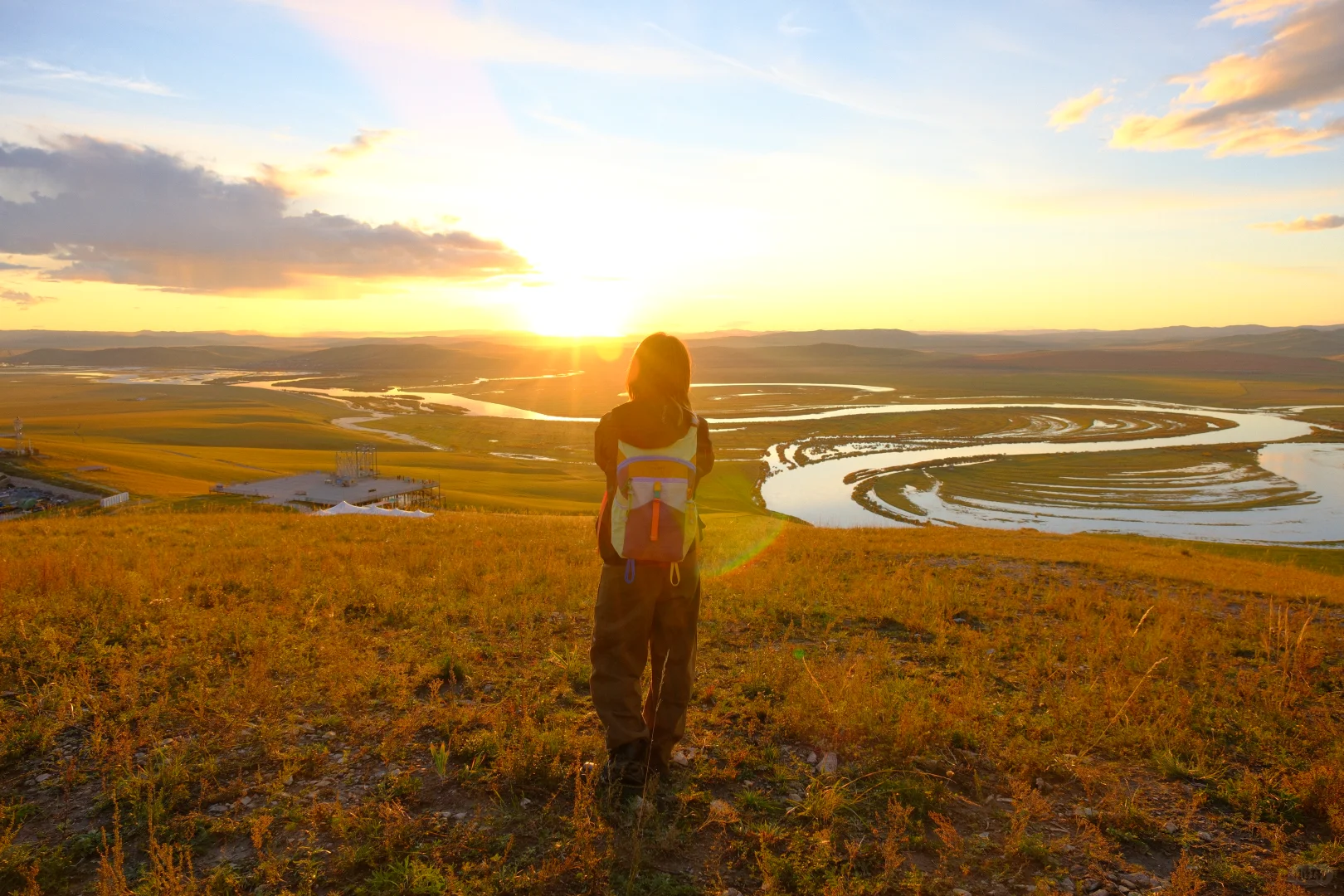 来内蒙古的第一个惊喜是乌兰山给的！