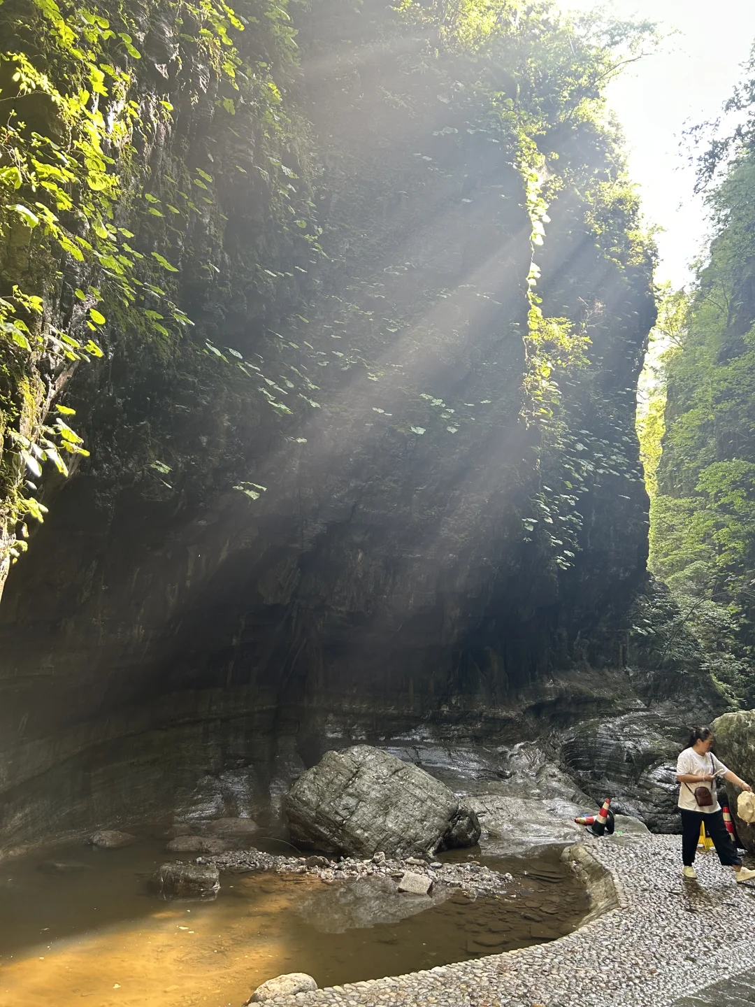 廊坊出发百里峡游玩过程，大家可参考