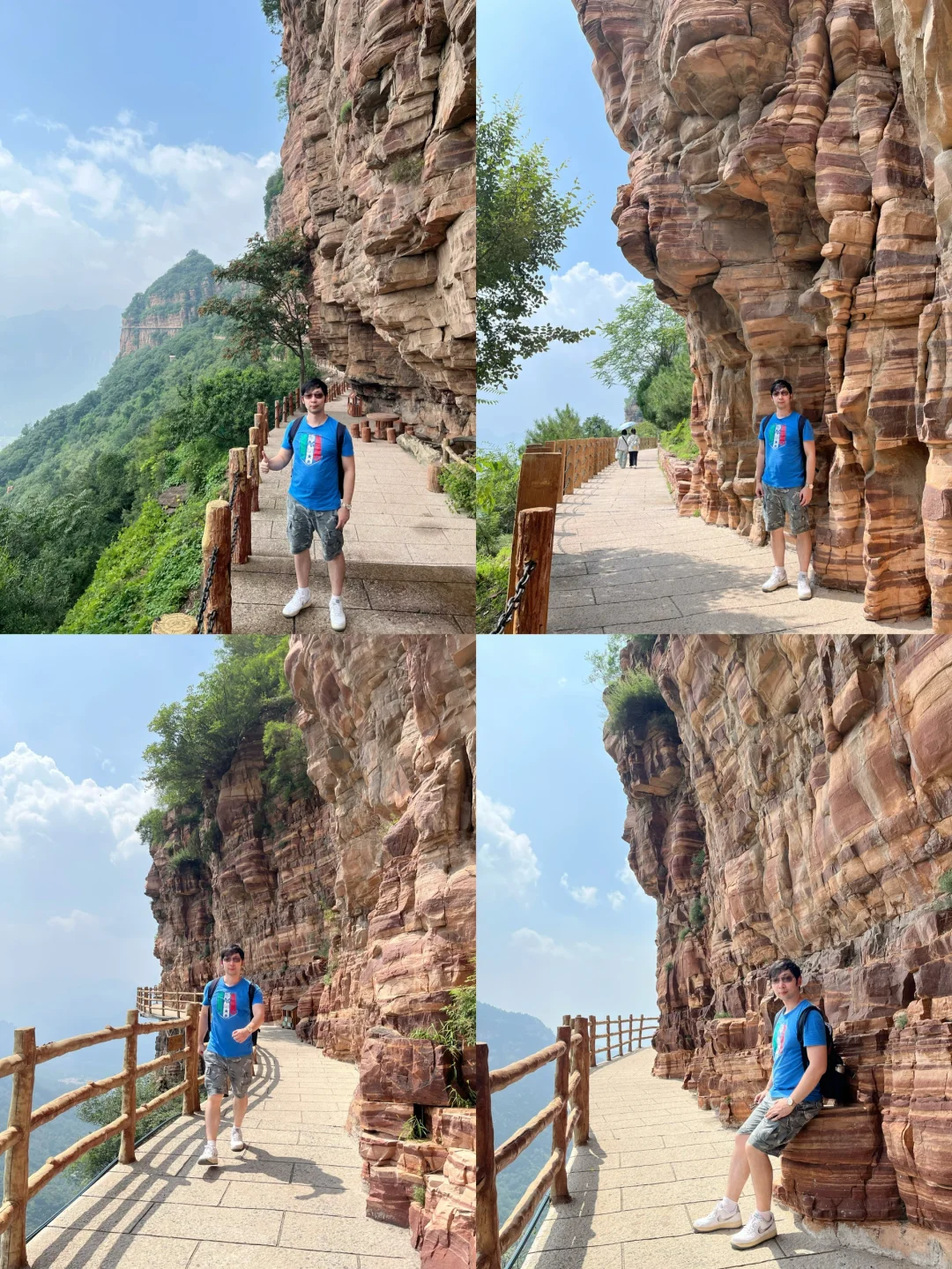 邯郸旅行：东太行山，包场爬山，绝美丹霞地貌