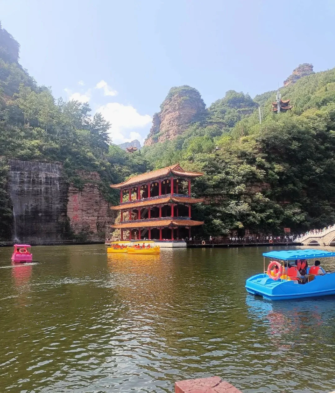邯郸七步沟景区免门票非常不错值得一去
