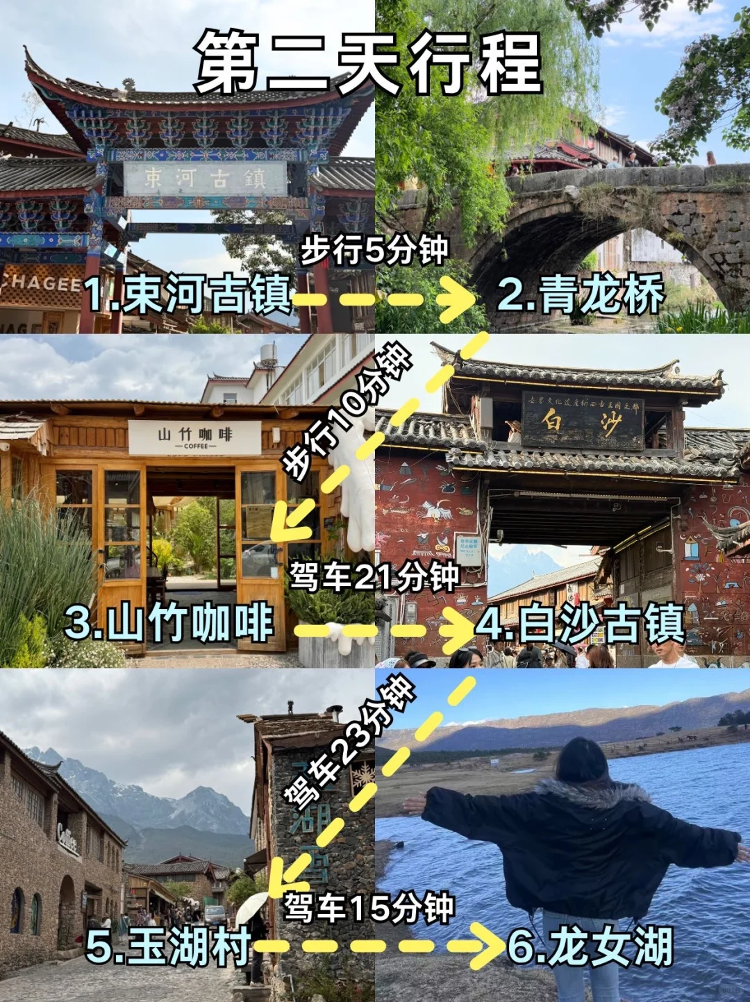 丽江旅游攻略📍两天一夜不赶路行程+建议！！！