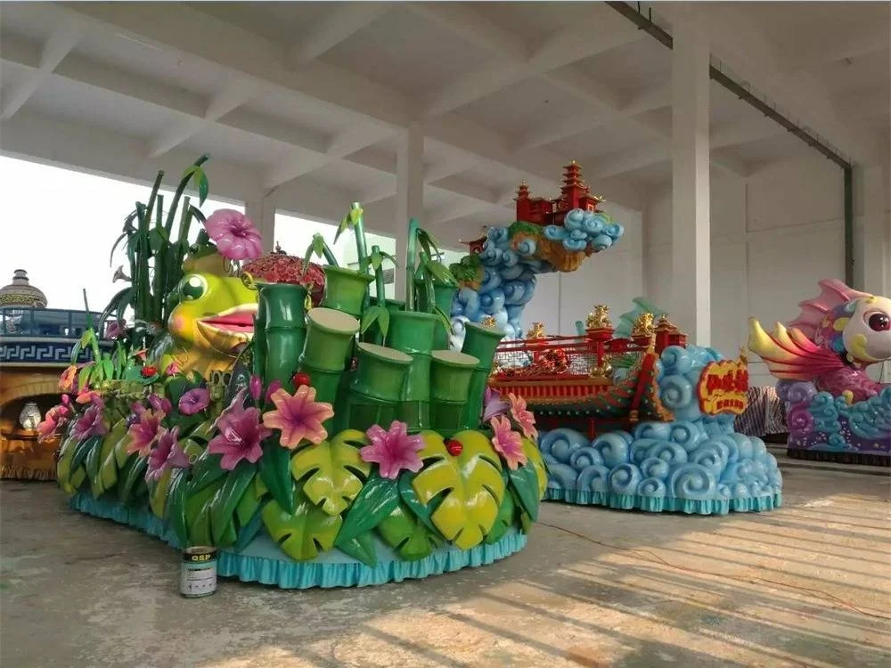 景区电动观光车_卡通萌宠造型车