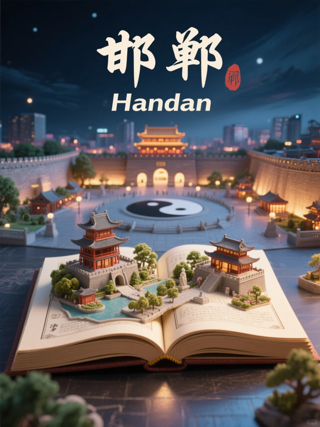 发现宝藏!古书里的河北城市微缩模型📌