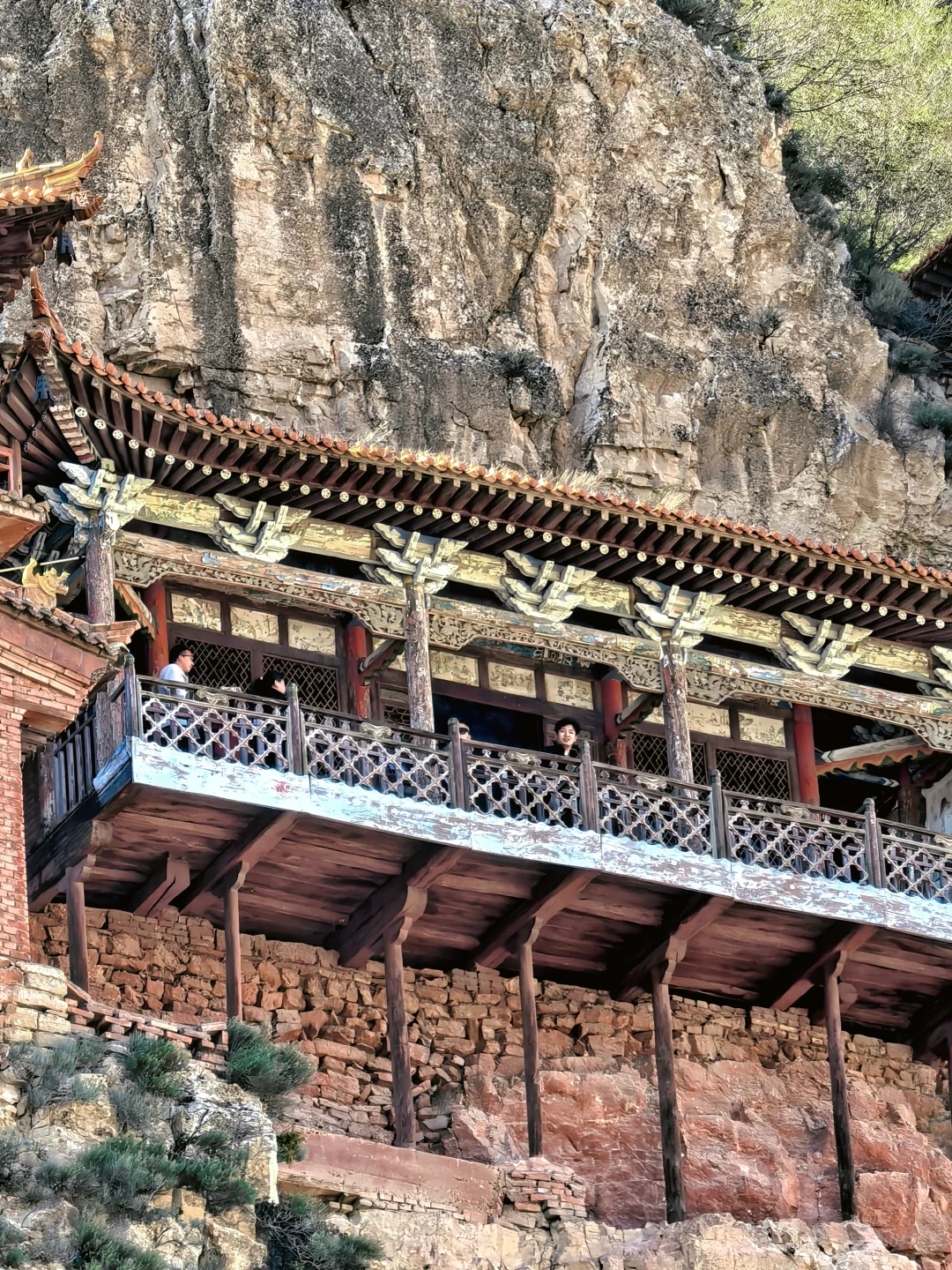 99%的人不知道大同还有一座免费的悬空寺❗