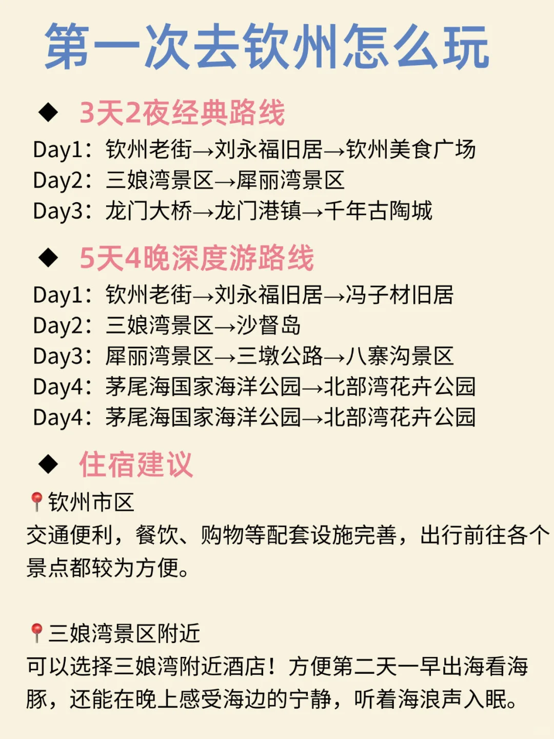 第一次去钦州怎么玩❓一篇说清楚