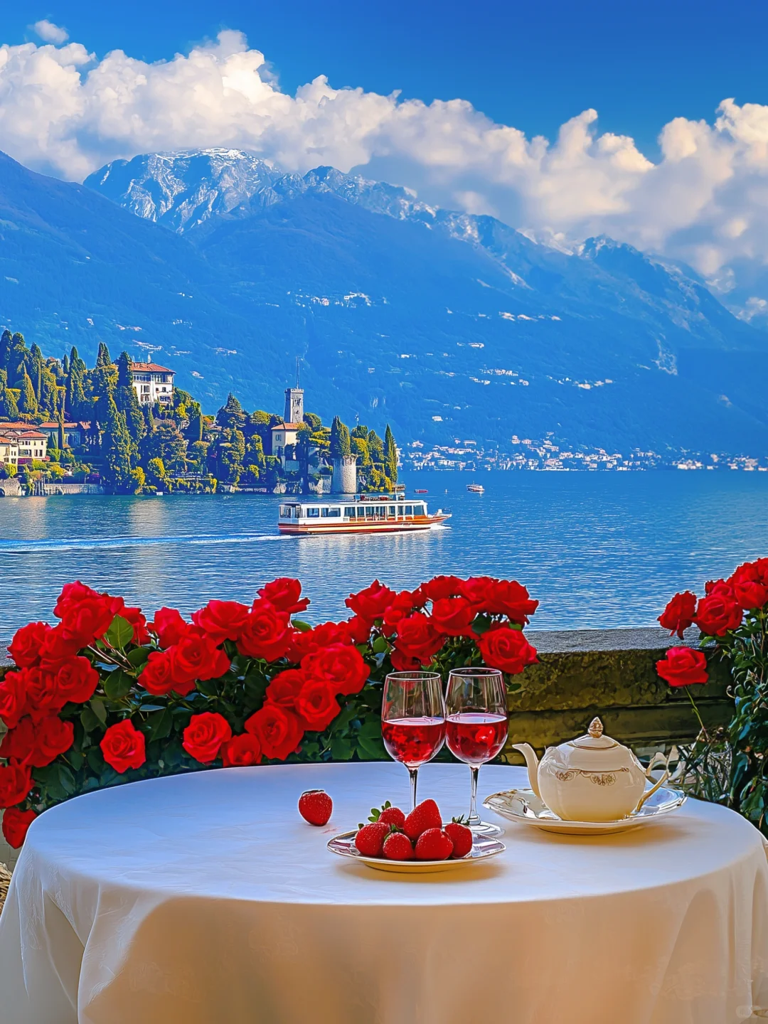 科莫湖Lake Como｜意大利的上帝后花园