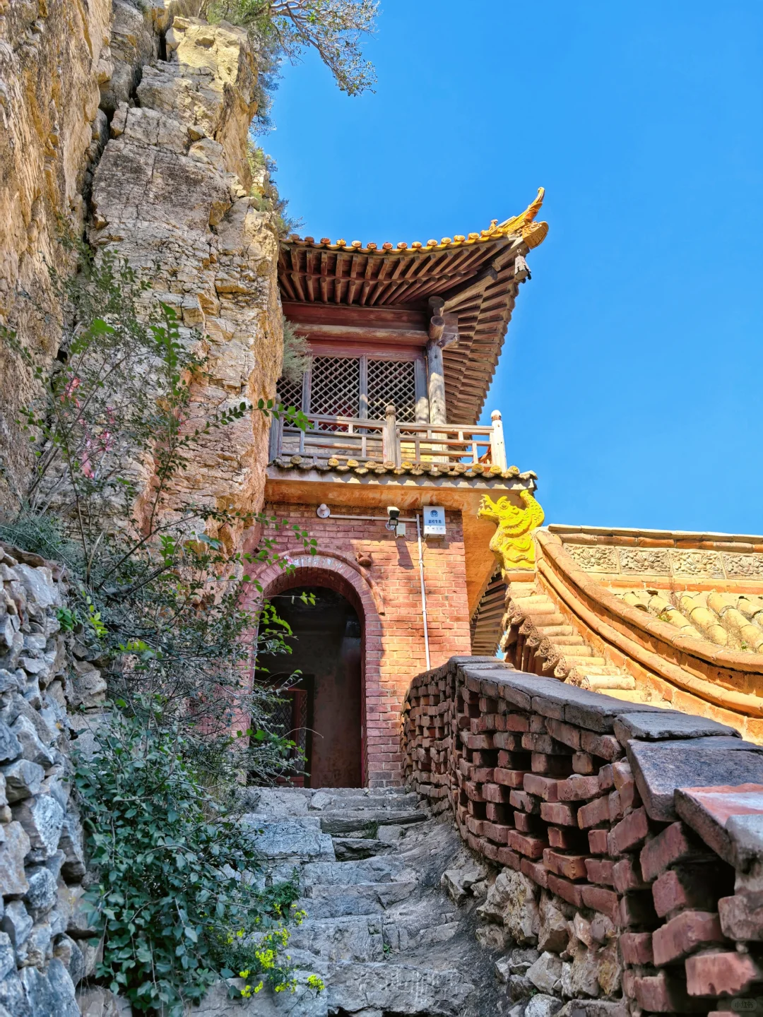 99%的人不知道大同还有一座免费的悬空寺❗