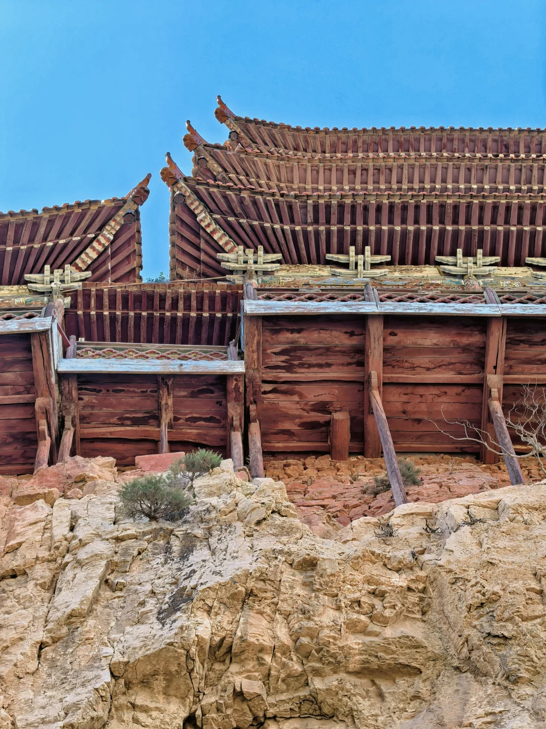 99%的人不知道大同还有一座免费的悬空寺❗