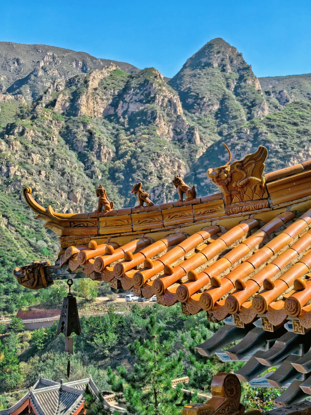 99%的人不知道大同还有一座免费的悬空寺❗