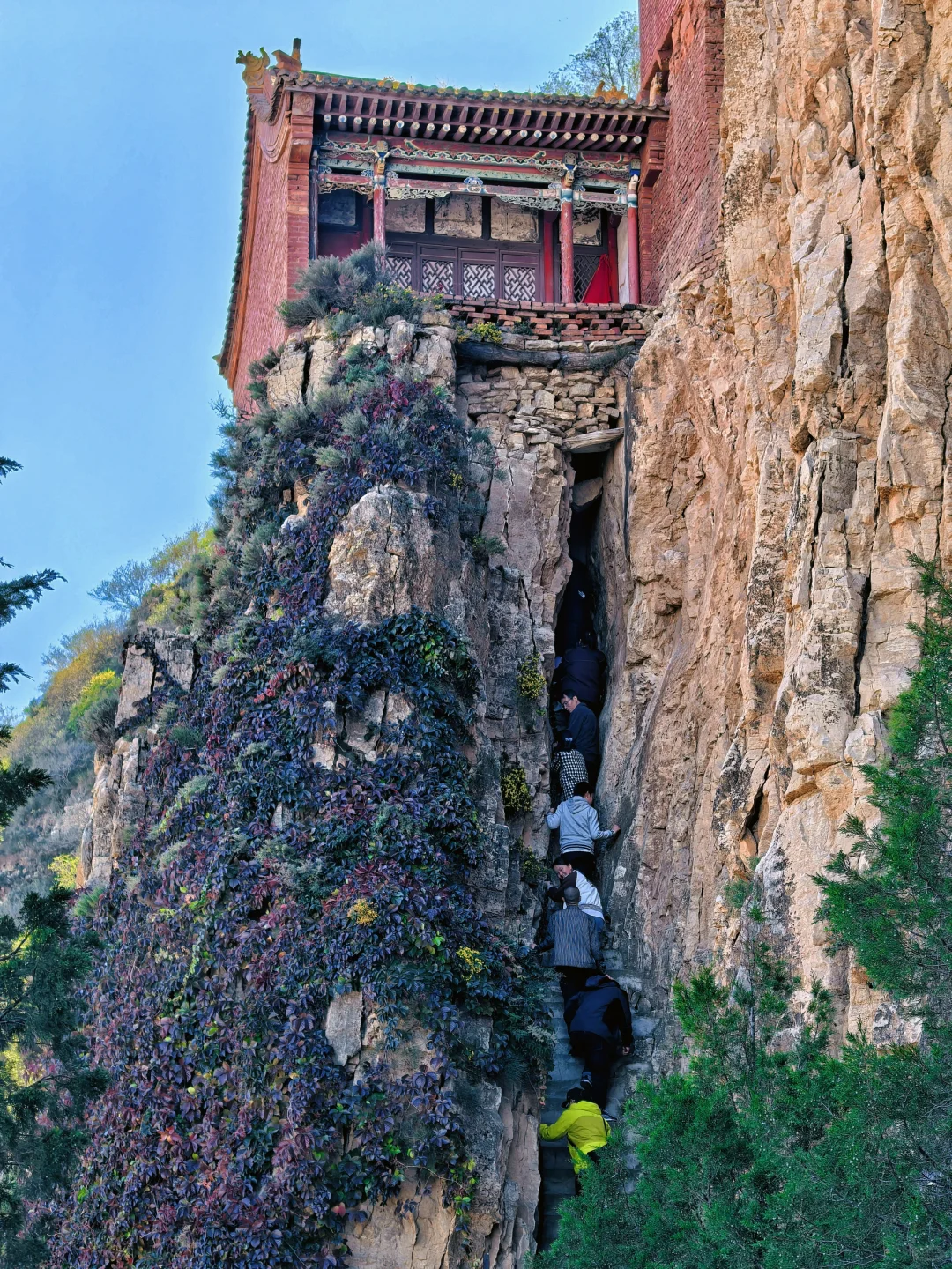 99%的人不知道大同还有一座免费的悬空寺❗