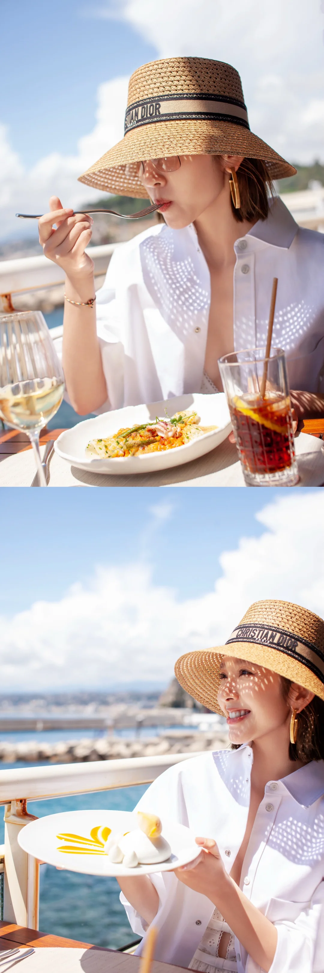 阳光是最好的滤镜，打卡南法的海~