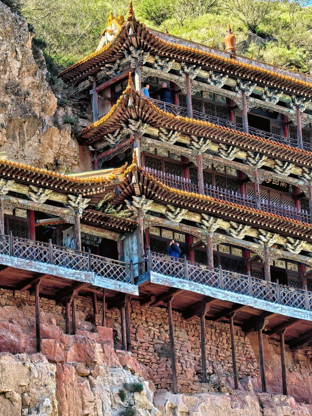 99%的人不知道大同还有一座免费的悬空寺❗