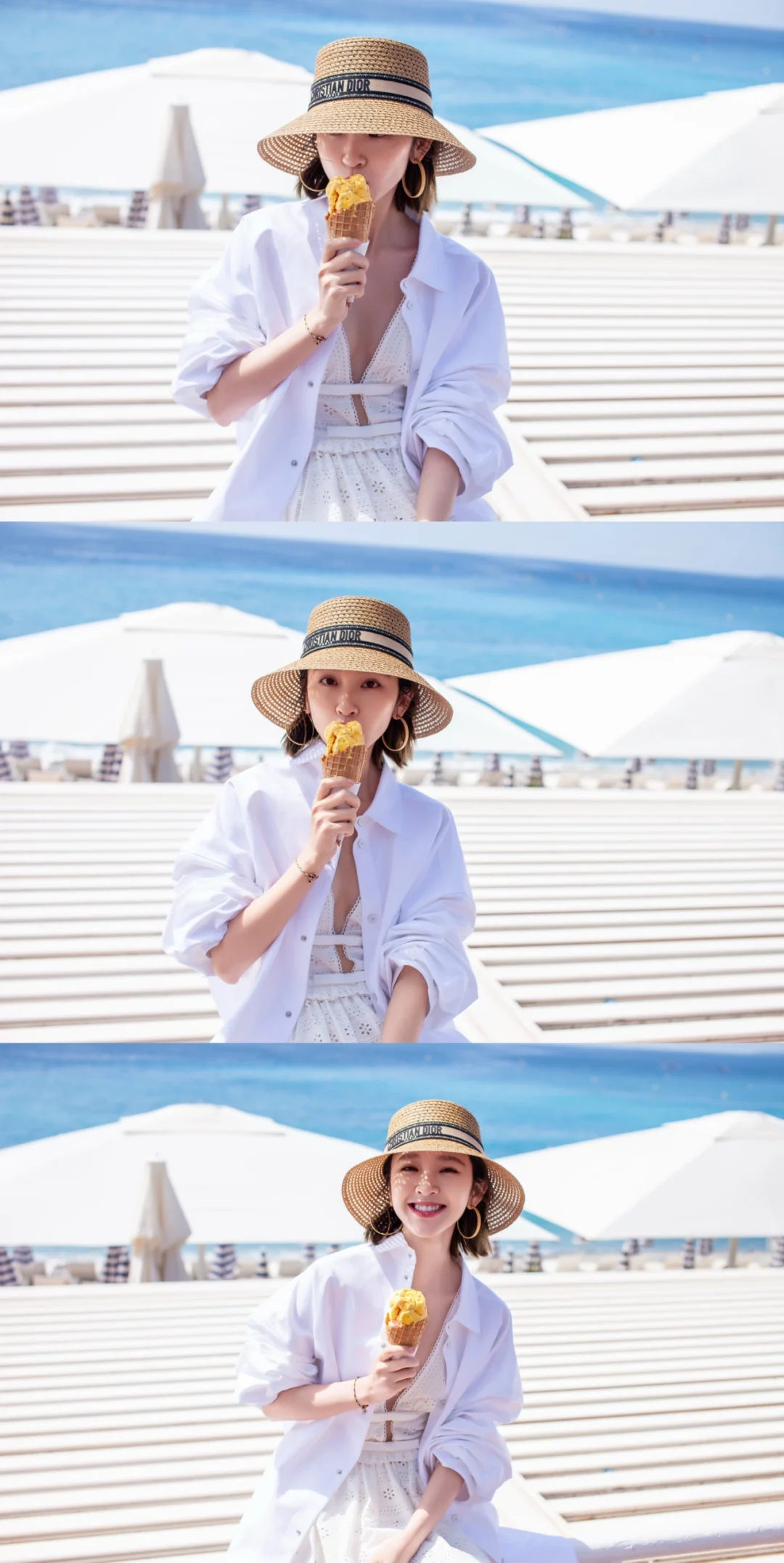 阳光是最好的滤镜，打卡南法的海~