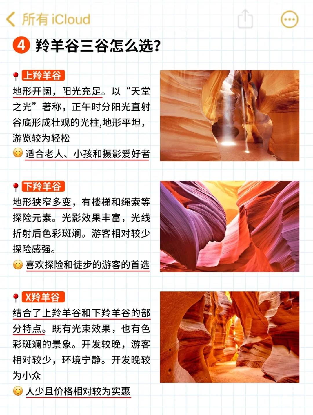 羚羊谷真心建议‼6-10月来的姐妹进!!