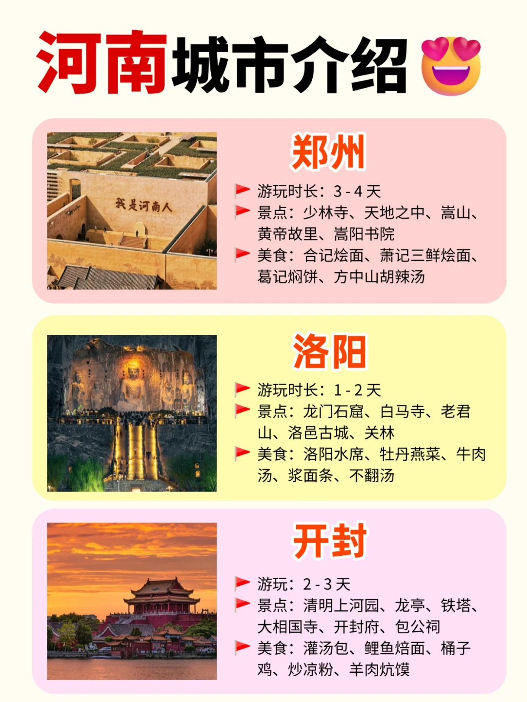 🔥国庆河南旅游攻略｜玩转千年中原！