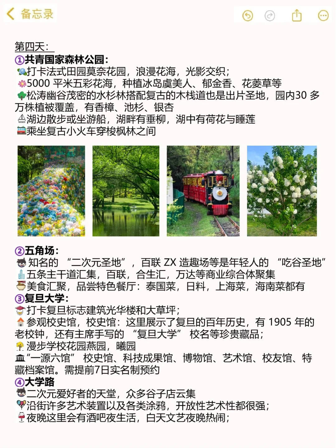 本J人对自己做的上海4天旅游攻略甚是满意