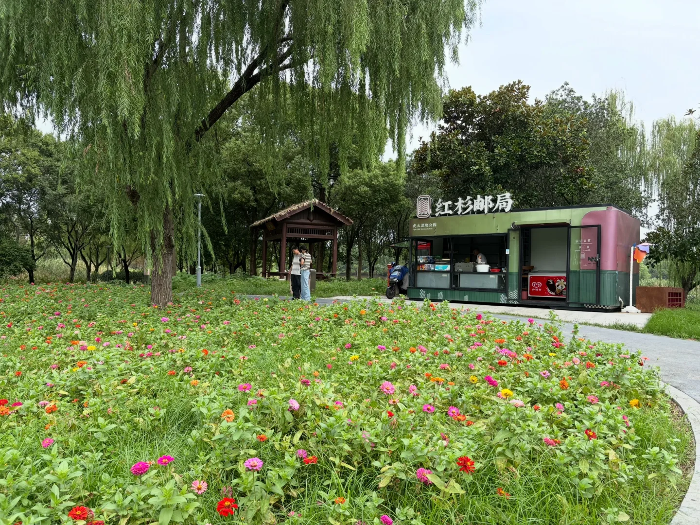 国庆第四天，虎丘湿地公园