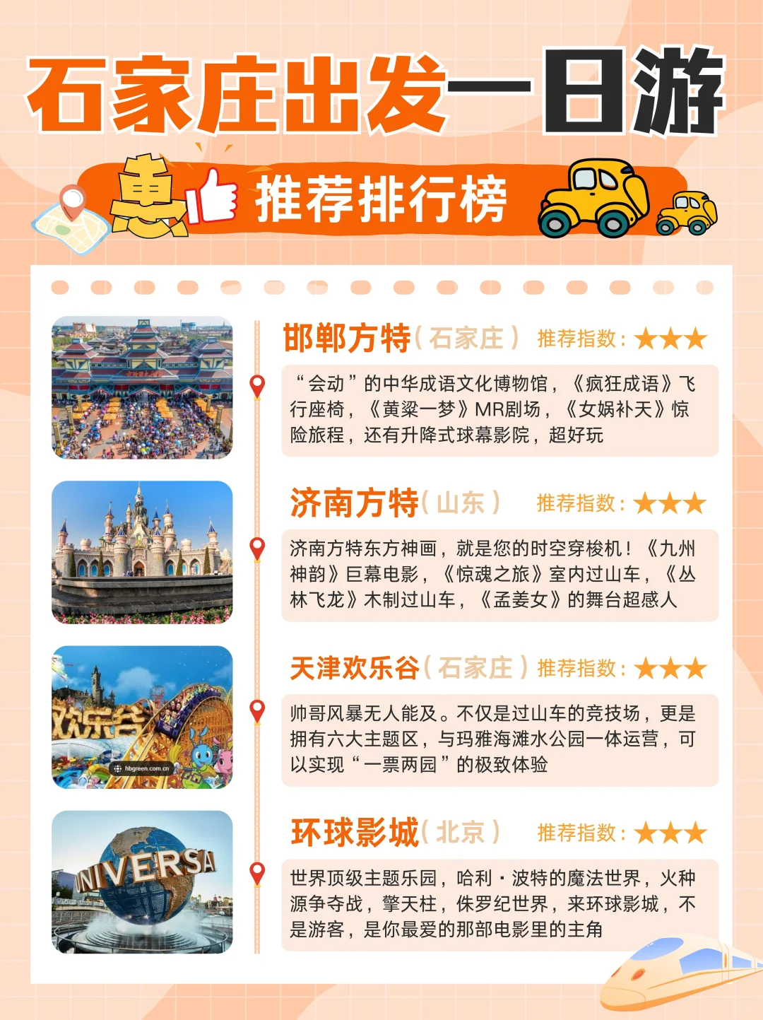 别划走！石家庄周边一日游超全汇总，快收藏