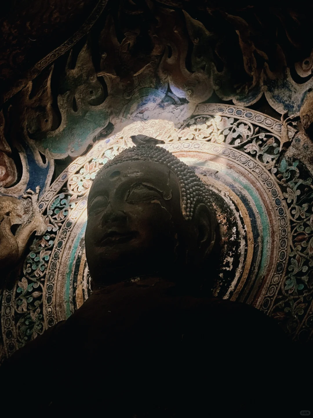 为了拍这佛光，特意飞了河北！