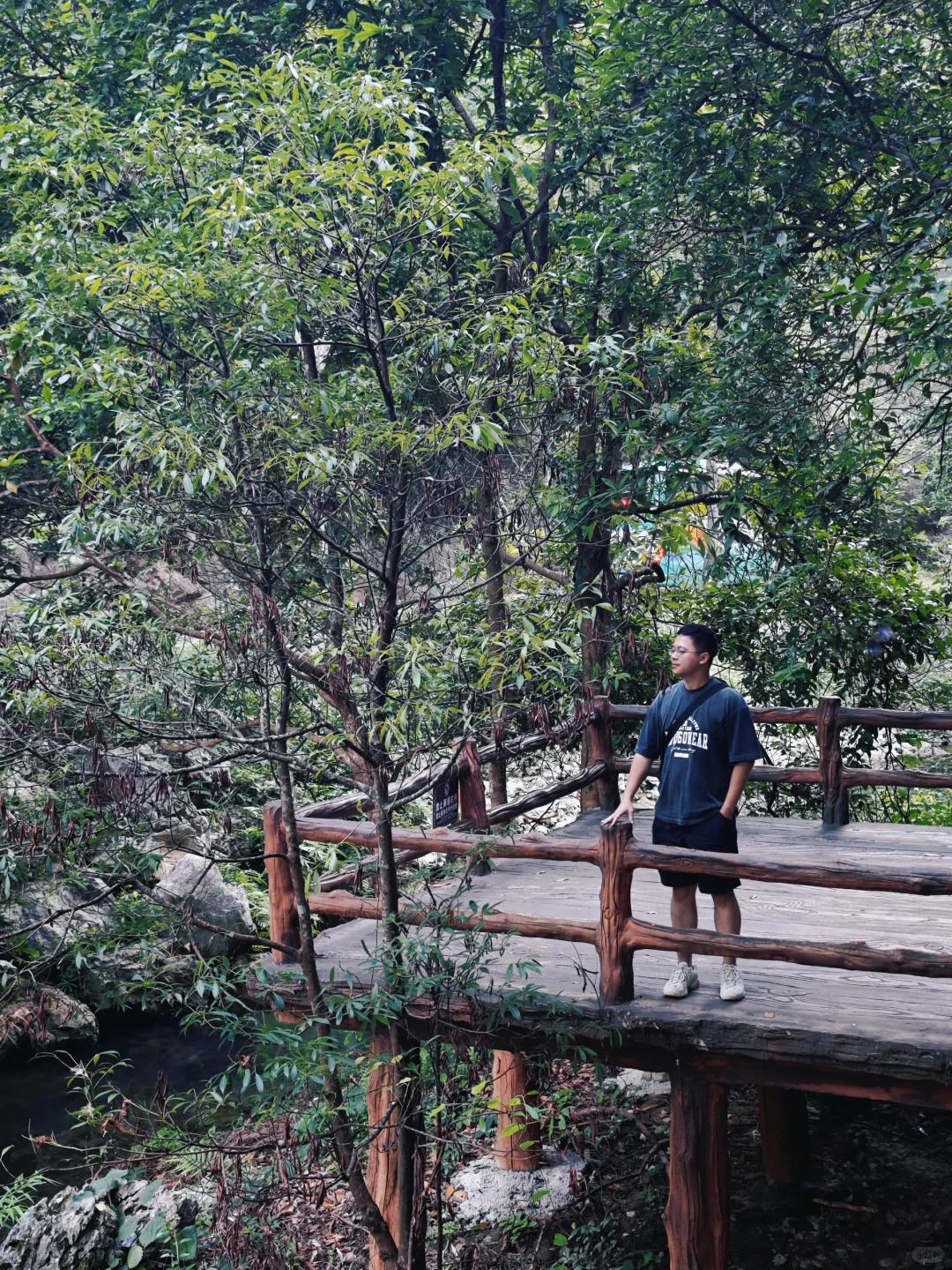 10月4号下午进荔波小七孔，没堵😳