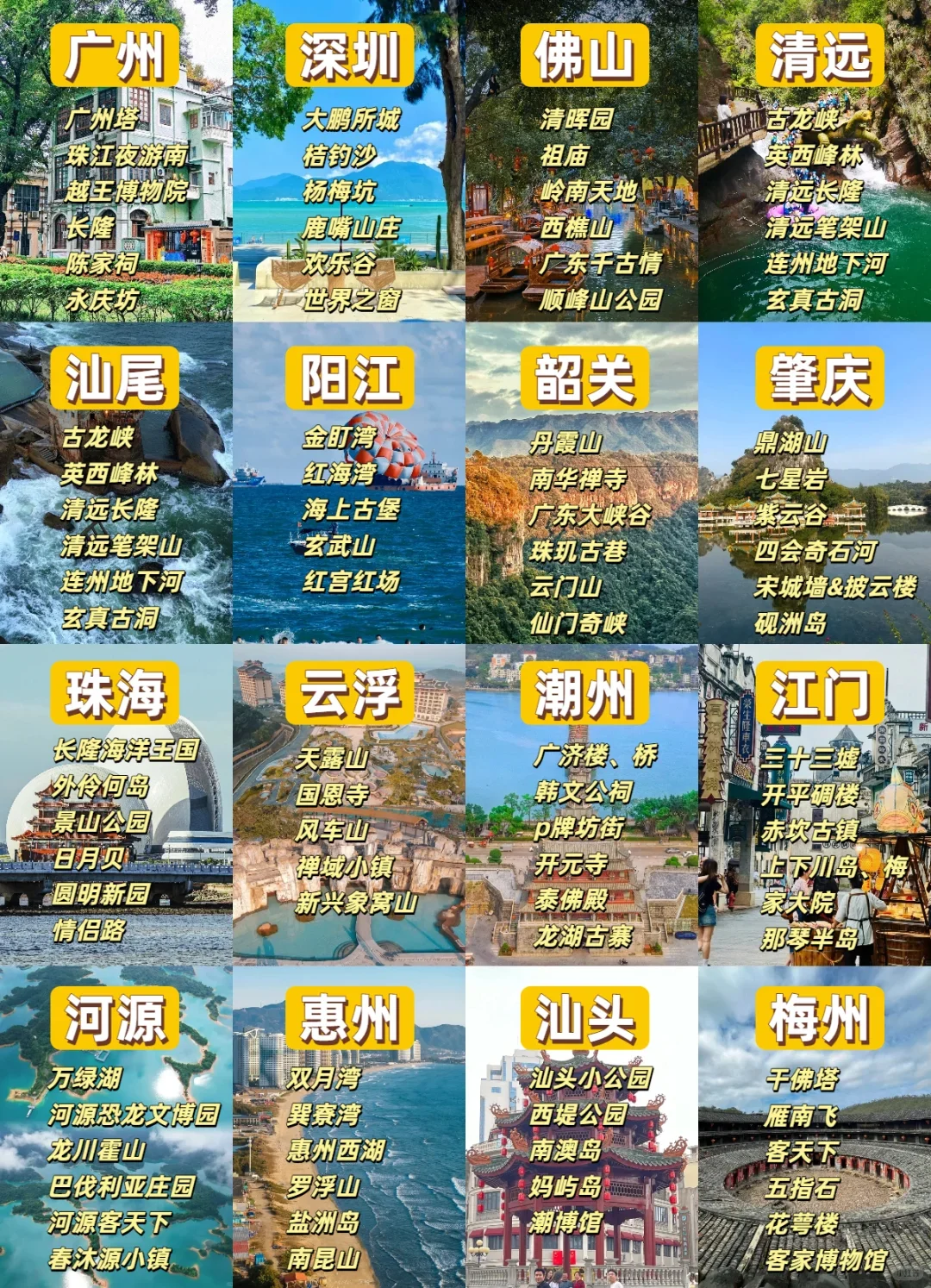 广东旅行必去的宝藏旅游城市｜一篇搞懂！