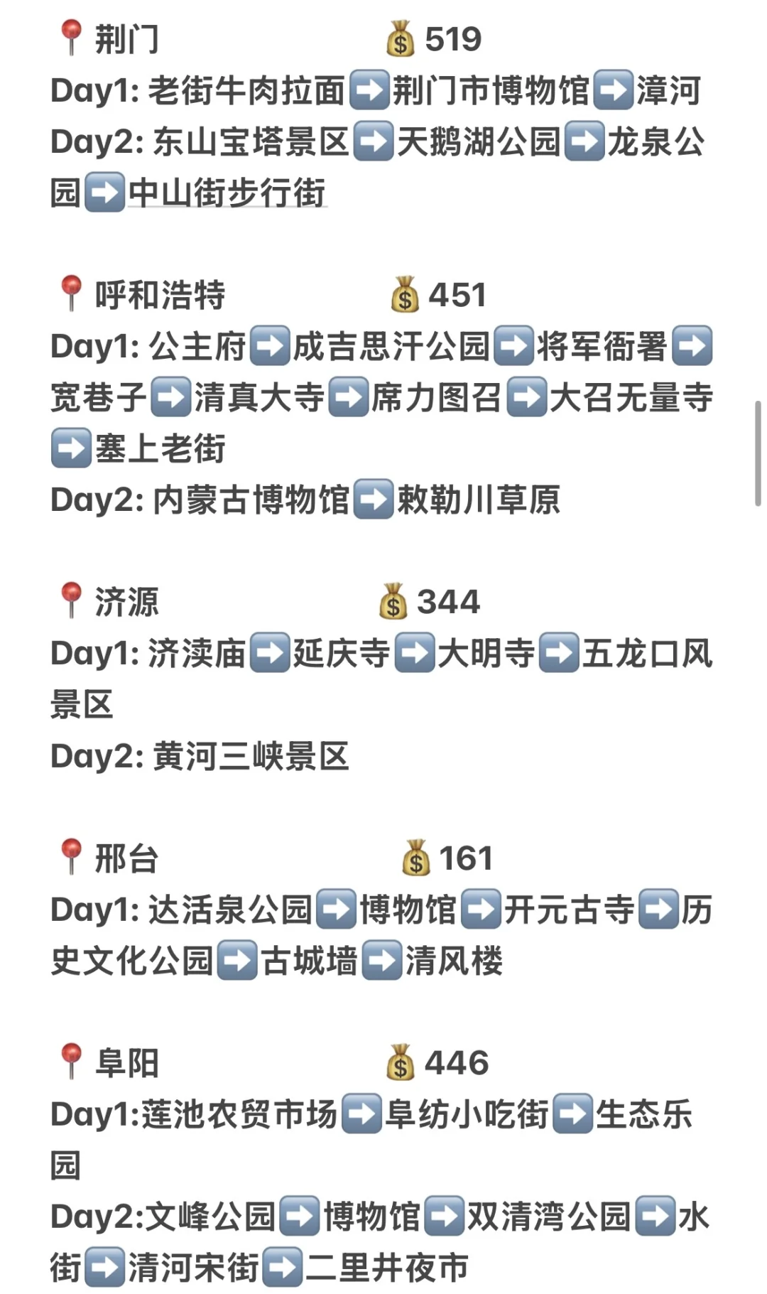 郑州出发‼️花3.5w我去了65个城市周末旅行