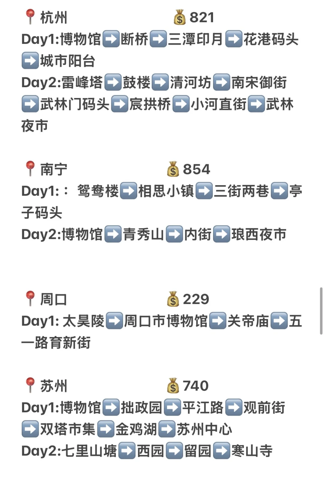 郑州出发‼️花3.5w我去了65个城市周末旅行