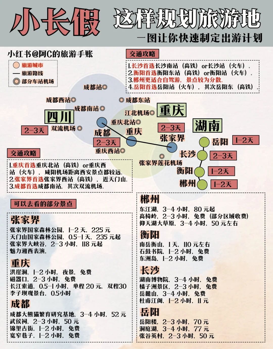 🌟国庆假期丨国内22条路线直接抄作业