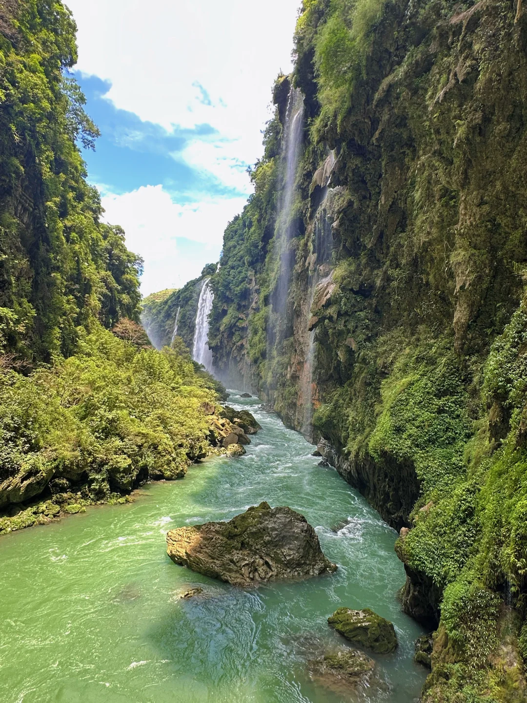 黄果树瀑布可以不去，马岭河大峡谷真的很值
