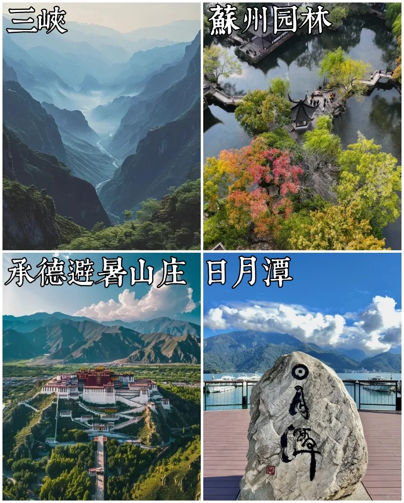 十大风景名胜，你去过几个？三个算及格！