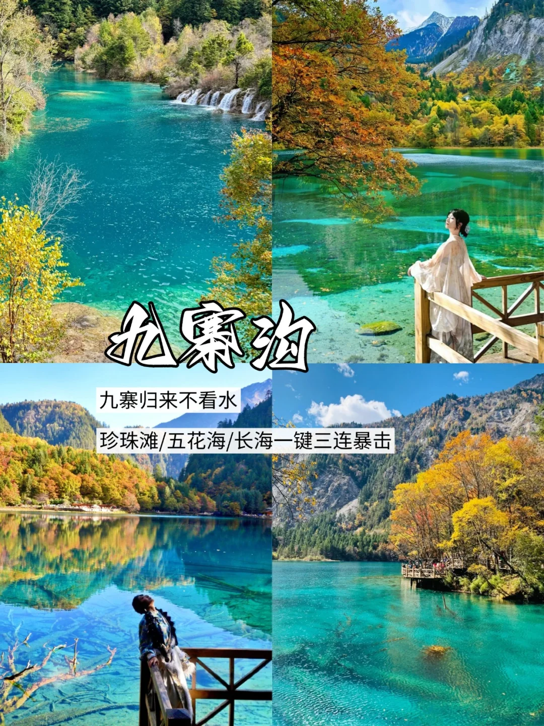 📍川西｜秋天🍂必打卡的九大景点🔥