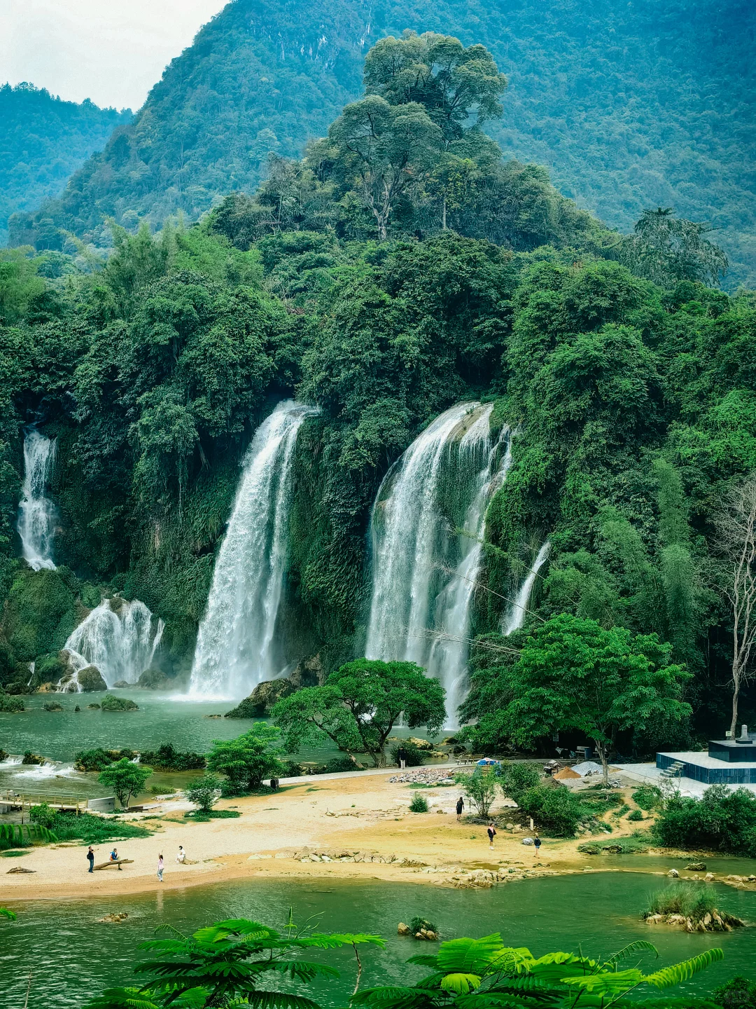 被德天瀑布美到失语