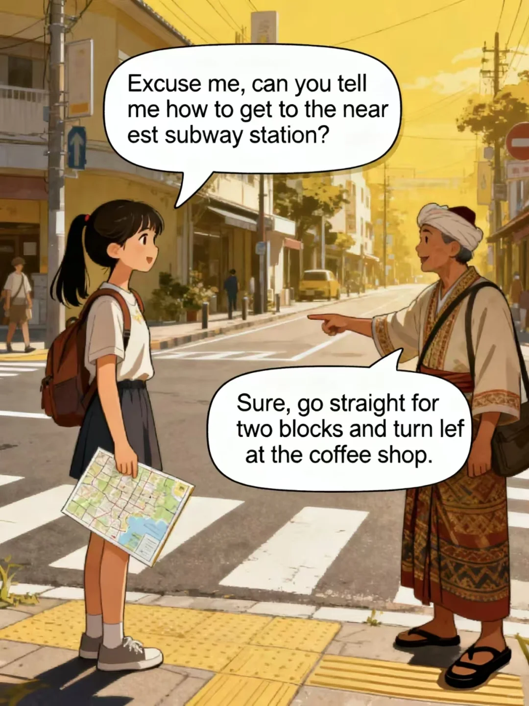 社恐必备！出国旅游问路英语超实用手册