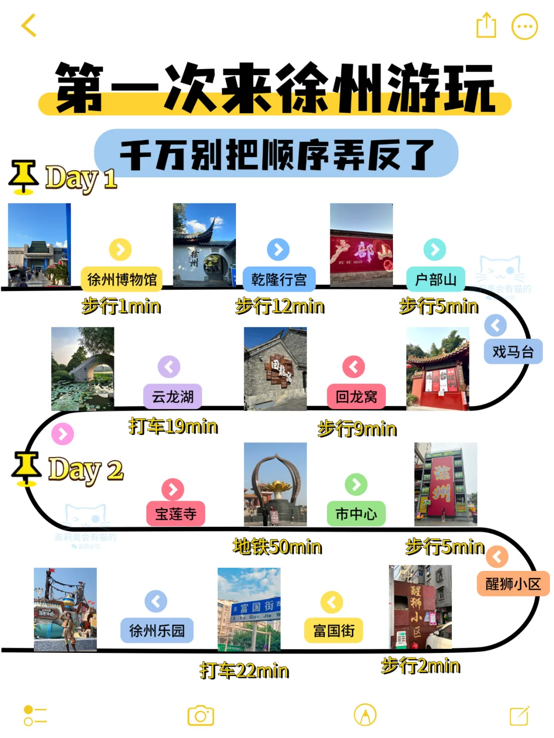 8月来徐州，千万别把顺序搞反了❌