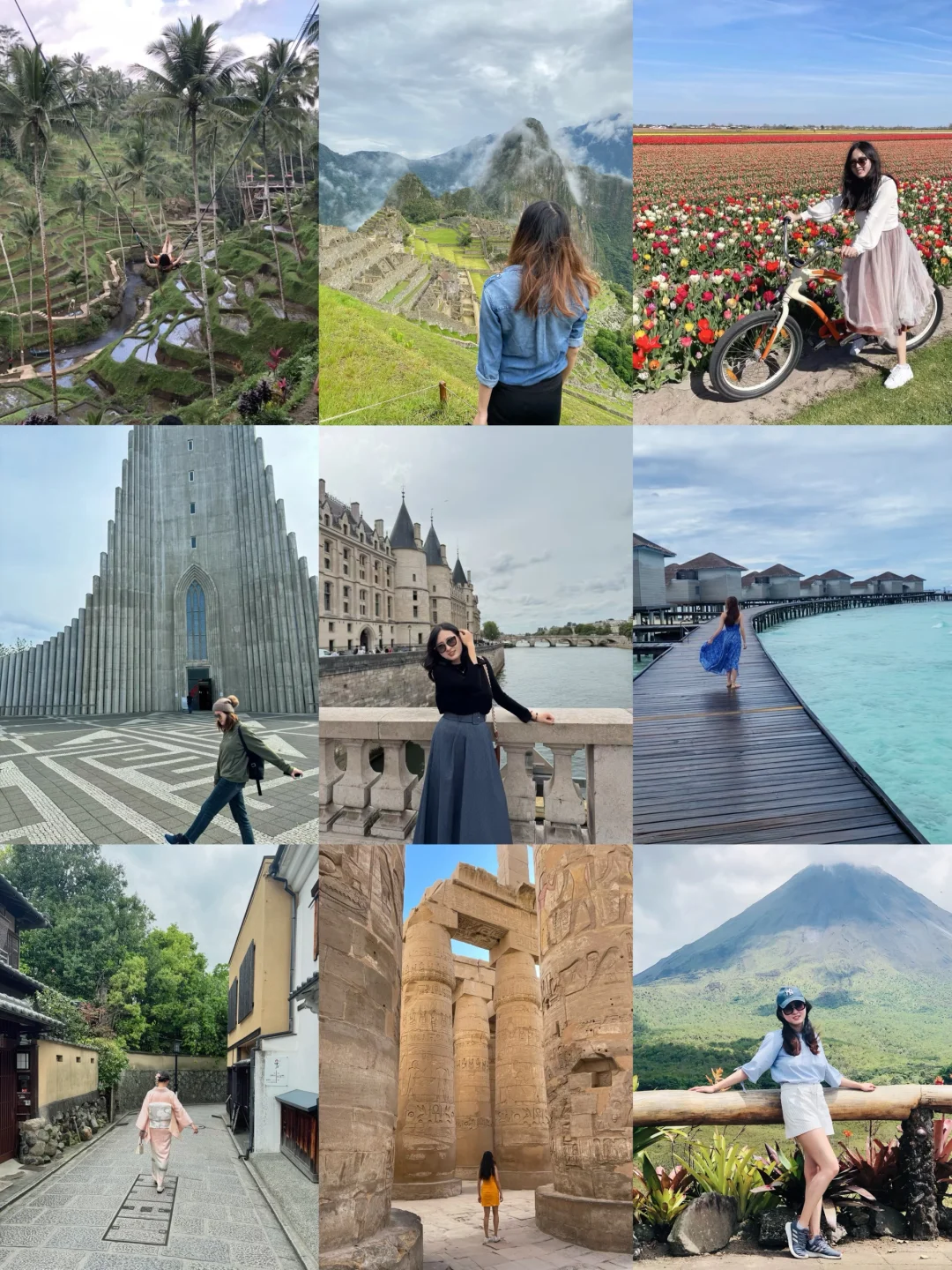 去了50个国家我对每个国家的印象