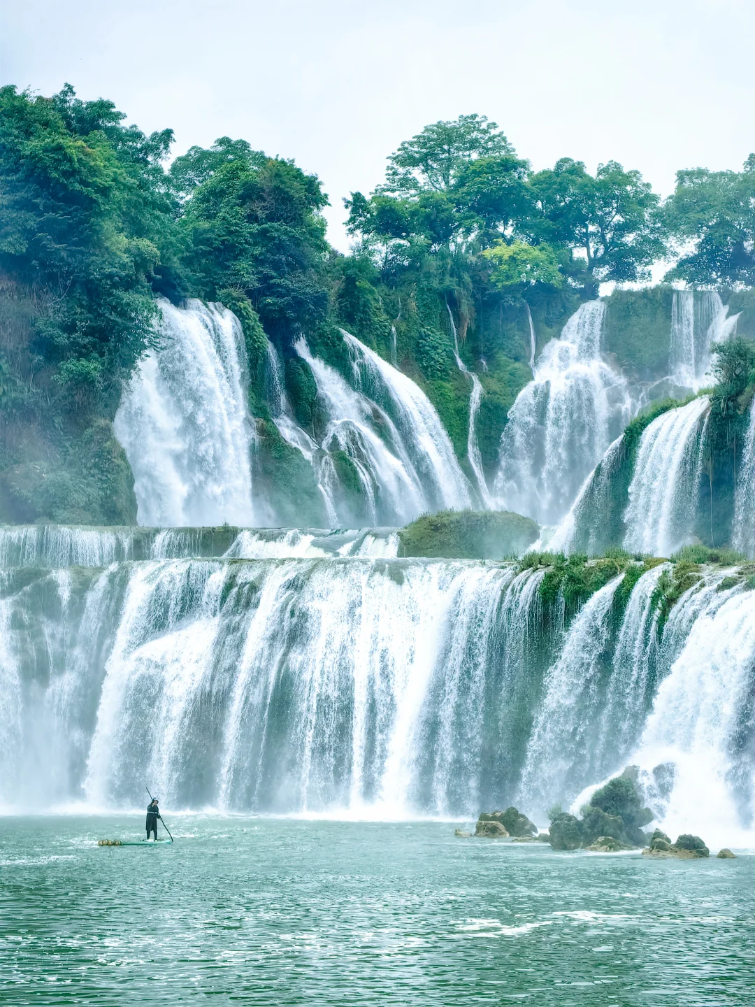 被德天瀑布美到失语