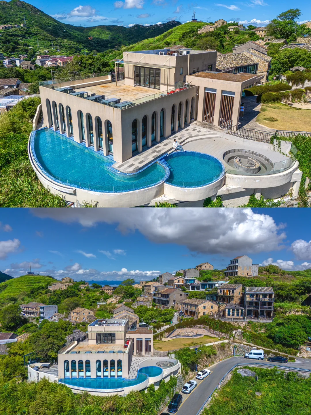 不是意大利❗️是浙江被严重低估的七彩渔村❗️